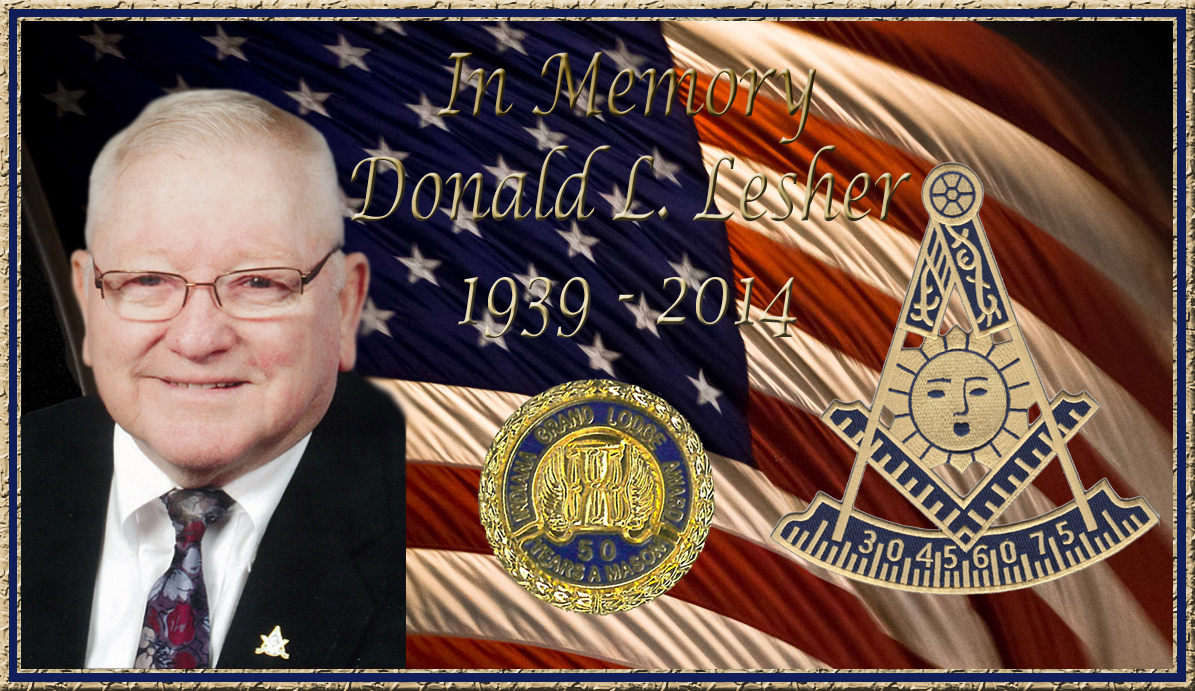 Royal Center Masonic Lodge 585 101 Kramer Street, P.O. Box 385